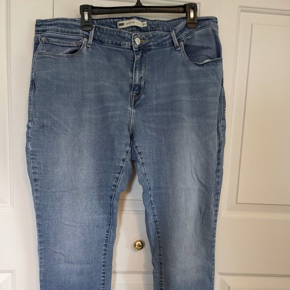 Levi's Denim - LEVI'S Mid Rise Skinny Plus Size 20W